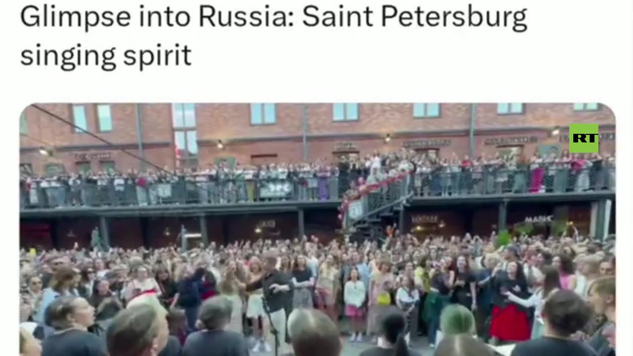 Russia: guardate lo spirito canoro dei giovani di San Pietroburgo