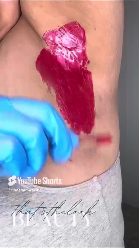 🍒 Self Underarm Waxing in Texas Using Sexy Smooth Cherry Desire Wax | @thatsthelookbeauty