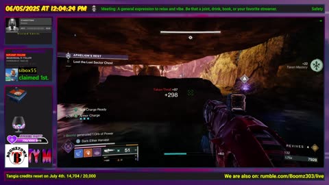 Destiny 2: 6-5-25 Aphelion's Rest is the Lost Sector. The some Death Must Die, new game to me.