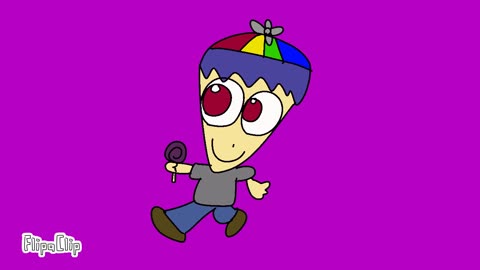 Little Hitoshi-san walking