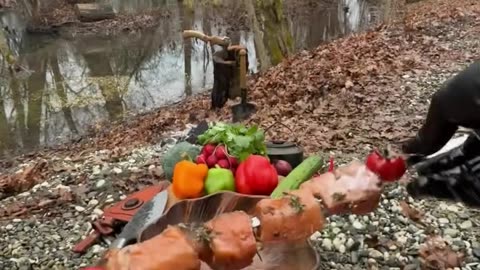 cooking in the nature