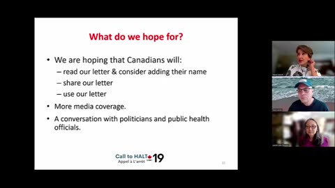 Canadian open letter with evidence asking governments to halt modified mRNA or modRNA vaccines (C)
