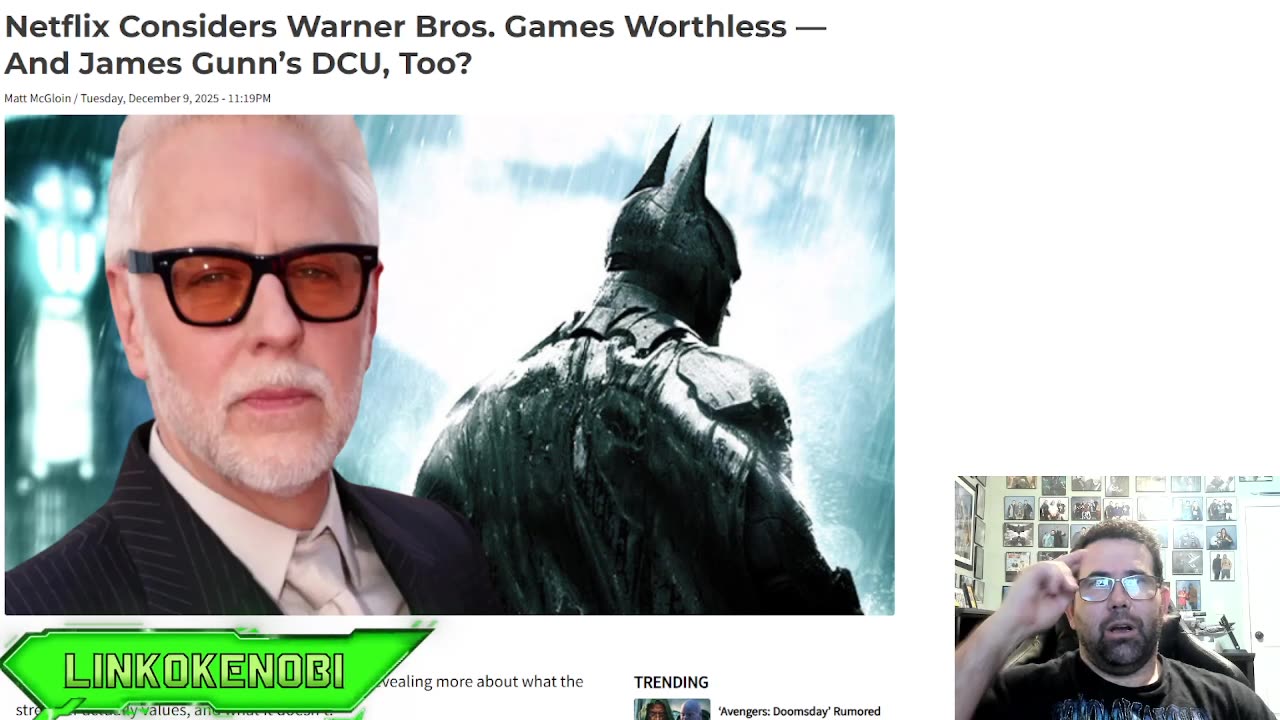 Netflix Believes WB Games And James Gunn DCU Are Worthless