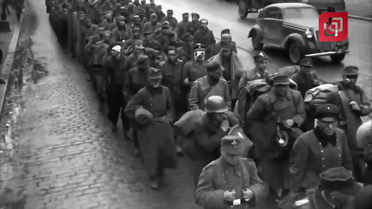 Уникальная кинохроника штурма Берлина (1945) Падение Третьего Рейха Útok na Berlín r. 1945