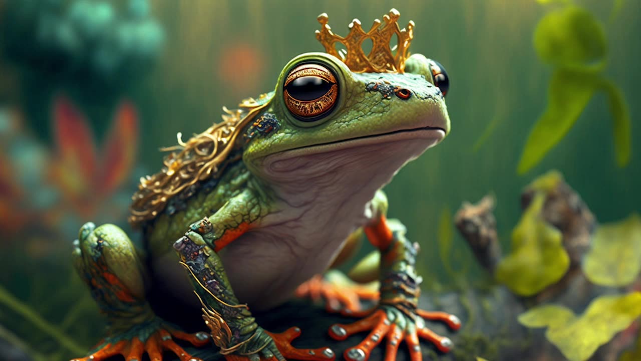 Frogs Croaking Sound Effect | 5 Minutes of Relaxing Night Ambience