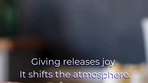 Joy in Giving