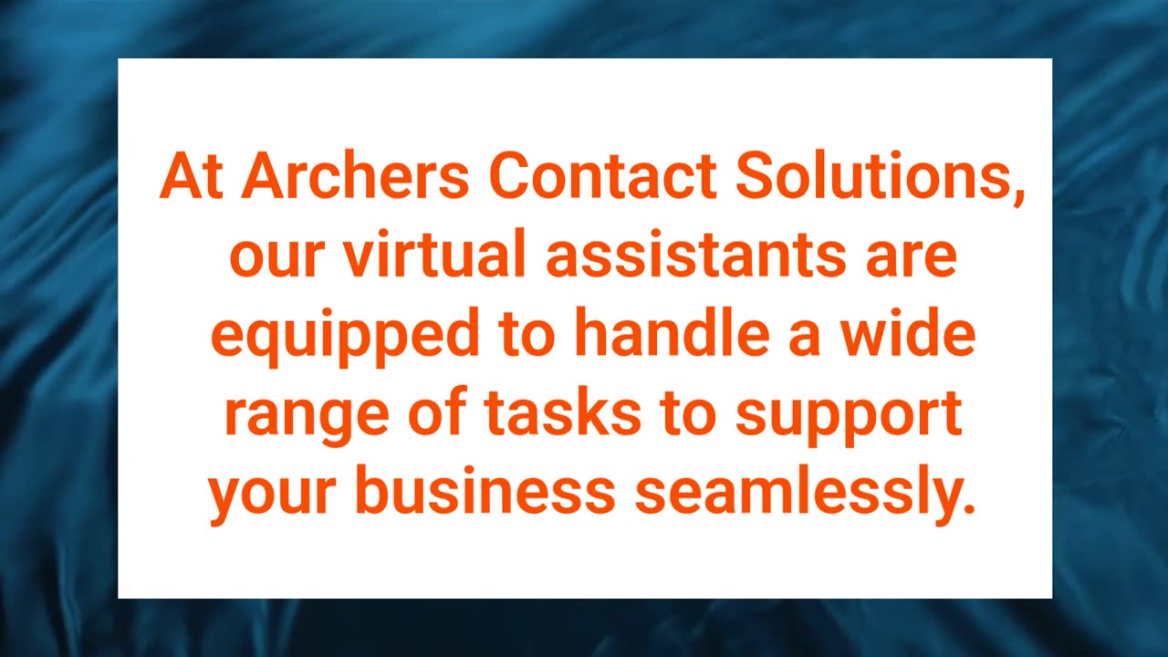 Archers Contact Solutions – Virtual Assistant Company in Madison, NJ
