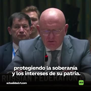 Rusia ante la ONU: "Reafirmamos nuestra solidaridad con el pueblo venezolano"