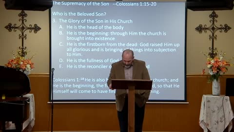 The Glorious Supremacy of the Son | Colossians 1:15 - 20
