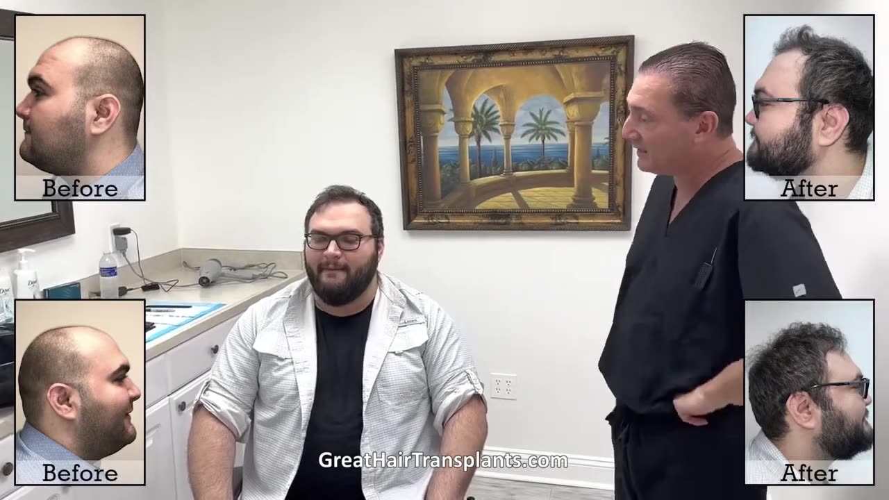 Dr. Brett Bolton Performs MaxHarvest™ Plus Procedure on Patient Zack