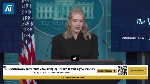 White House Briefing: Venezuela Oil Seizure, Ukraine Talks, Economy & CNN Clash | Amaravati Today