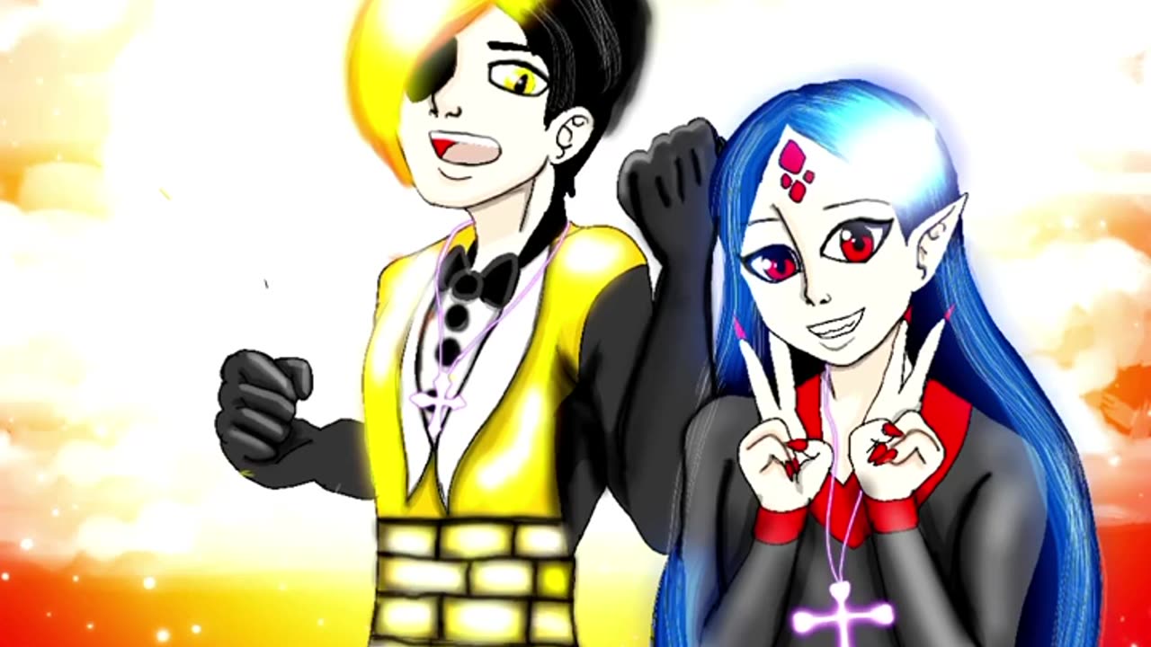 Oc speedpaint sibling reunion