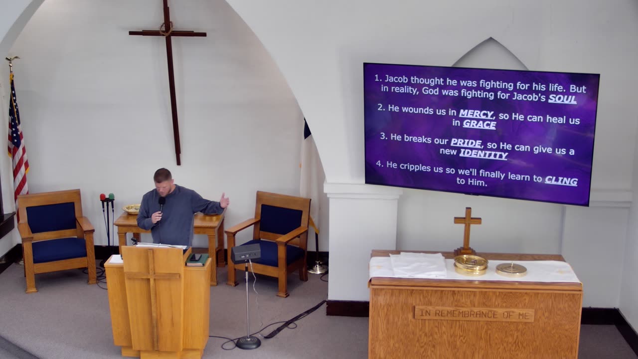 8-31-25 AM - "Wounded by Grace: How God Breaks Us to Bless Us" (Genesis 31-32) -Pastor Devin Miller