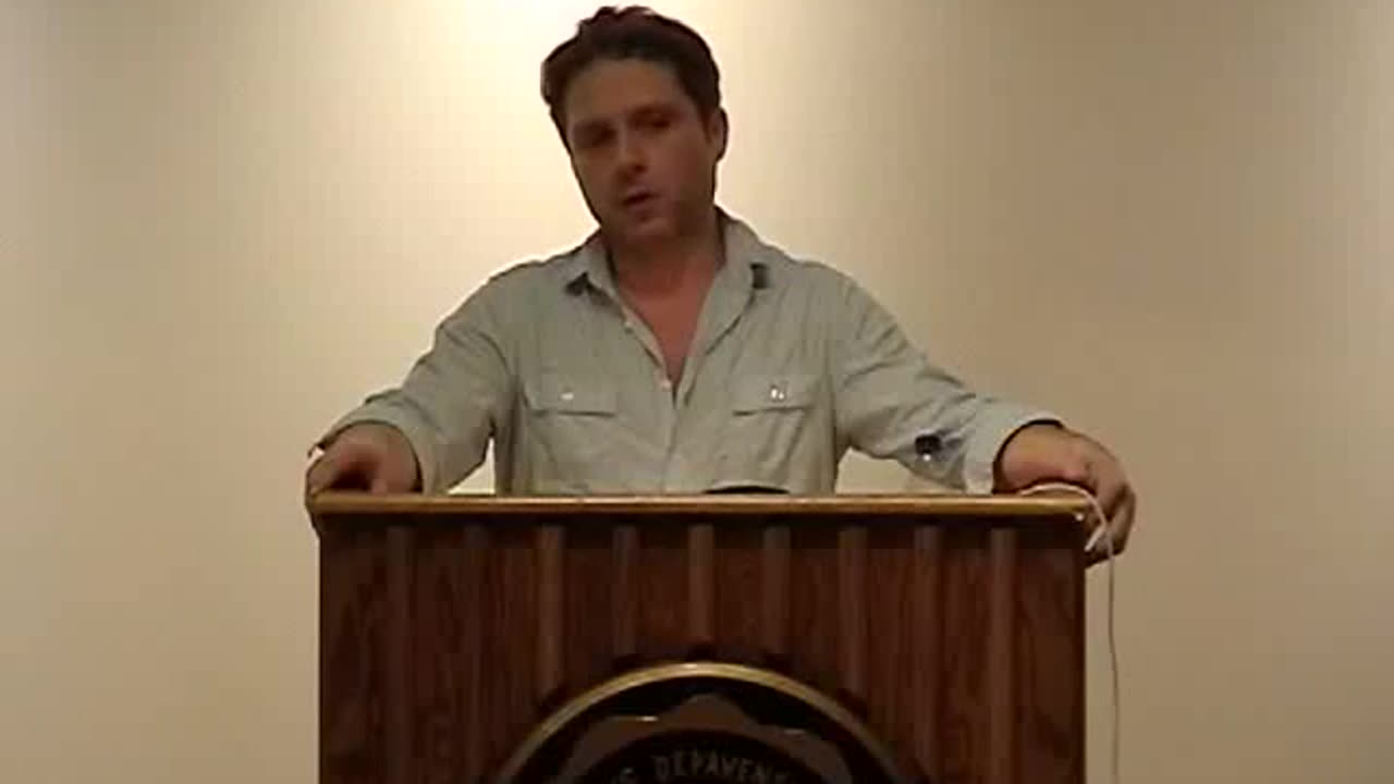 September 7, 2010 - Nic Pizzolatto Reading / Q&A Session at DePauw University