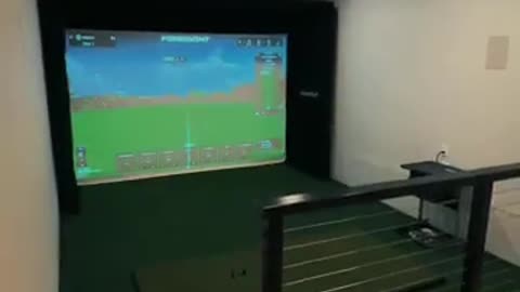Home Golf Simulator DIY Installation