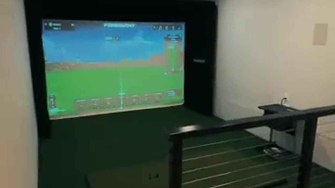Home Golf Simulator DIY Installation