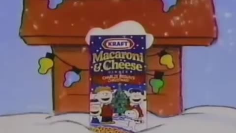 Mac & Cheese Peanuts Christmas ad