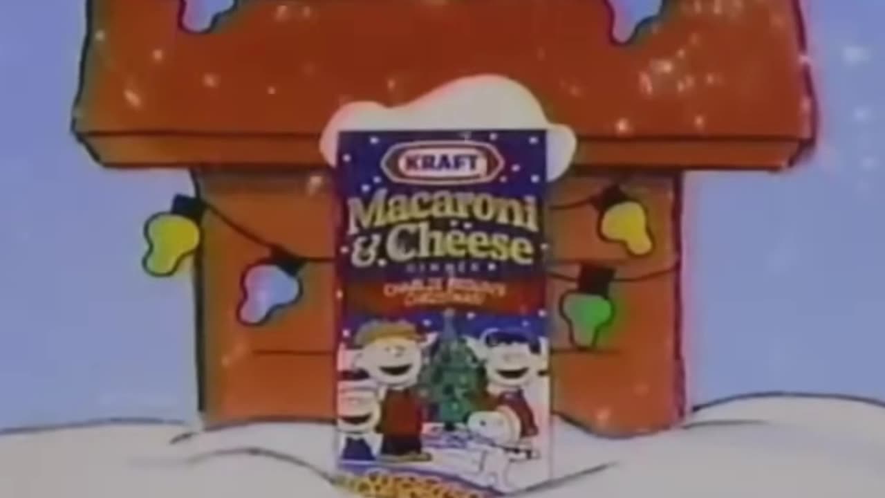 Mac & Cheese Peanuts Christmas ad