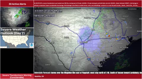 🚨 LIVE: Tornadoes, Damaging Winds & Hail Today!