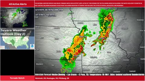 🚨 LIVE: Tornadoes, Damaging Winds & Hail Today!