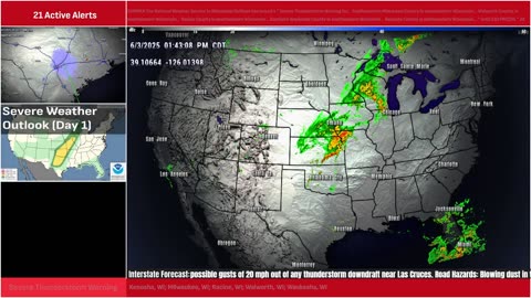 🚨 LIVE: Tornadoes, Damaging Winds & Hail Today!