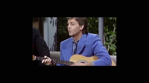 Paul McCartney closes Tonight Show with a song, 1984 #johnnycarson #paulmccartney #beatles