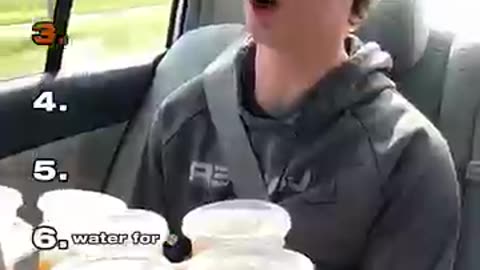 Incredible: Ranking The Best Water Cup Car Prank Moments #pranks #ranking #usa #