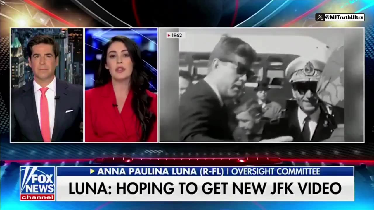 Rep Luna claims NBC has video of Lee Harvey Oswald near JFK limo so could not have killed him
