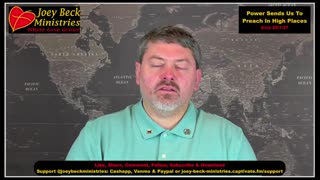 Power Sends Us To Preach In High Places