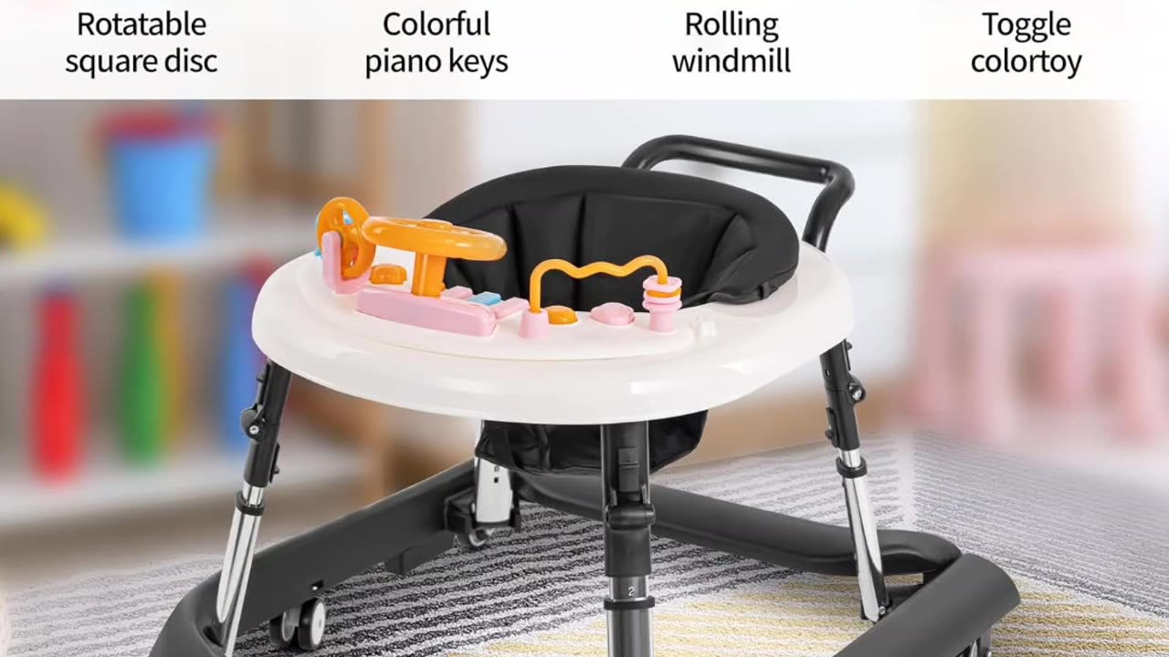Foldable Baby Walker with ehtsModesBabies 6ausiode