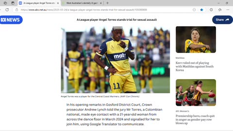 The devil is definitely in the detail of three consecutive articles on the ABC main page