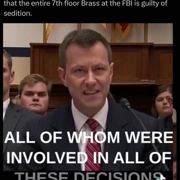 Peter Strzok Crossfire Hurricane