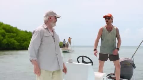 Looking through water