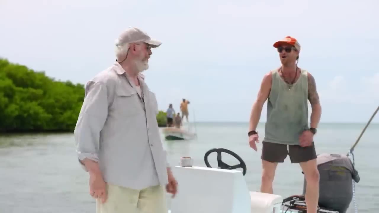 Looking through water