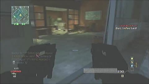 MW3 Knife Challenge 😎 | FMG9 MOAB Quick Infected Gameplay