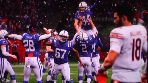 Madden: Indianapolis Colts vs Chicago Bears (Super Bowl)