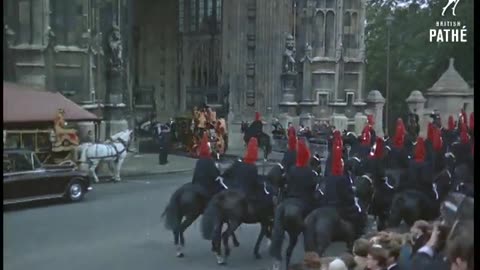Shah Of Persia's Coronation + State Opening Of Parliament (1967)