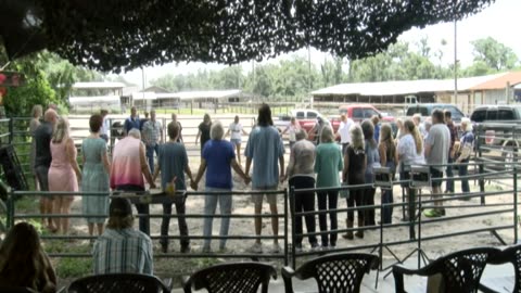 Skipper Calder & Cowboy-up Ministry bring horse training with a message at 11am.