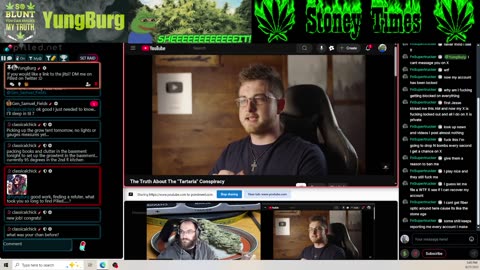 Burg's Lounge.. The Truth About The "Tartaria" Conspiracy #Live #Cannabis #420 #Hangout