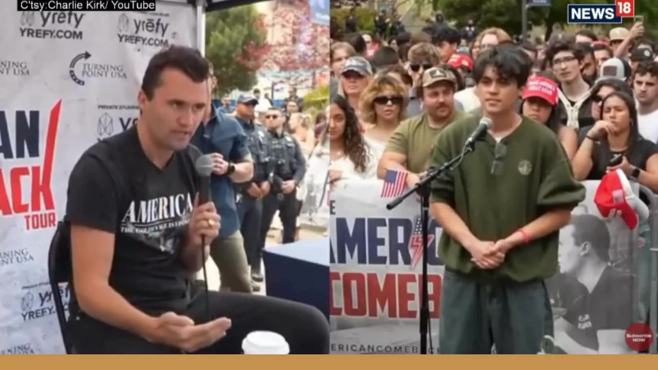 Charlie Kirk's Last Debate Before Getting Shot In Utah | Kirk’s Last Debate Performance | WATCH LIVE