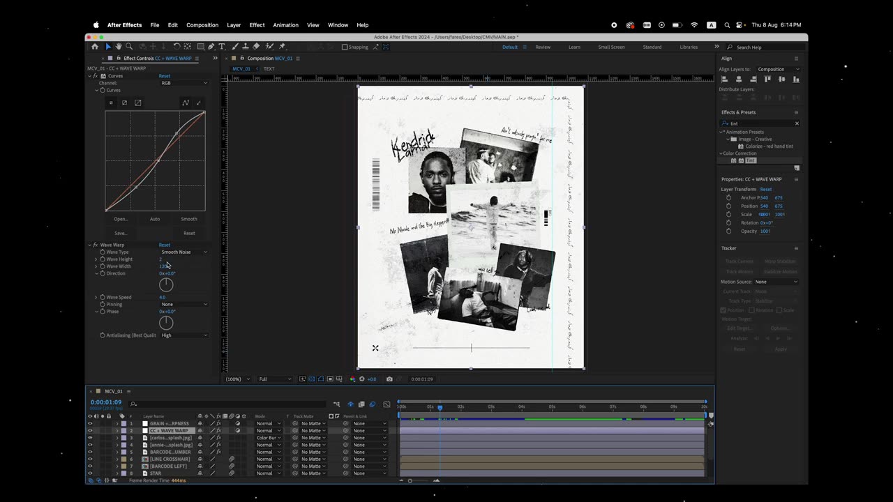 Create Viral Minimal Collage Animations in After Effects | Easy Guide!