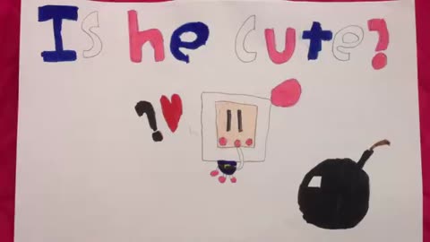 Is Bomberman Cute? (Old Drawing from 2016) / ボンバーマンはかわいい？（2016年の古い絵）
