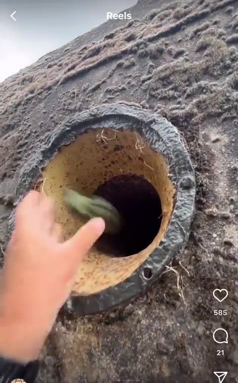 WW2 bunker grenade defense. clever