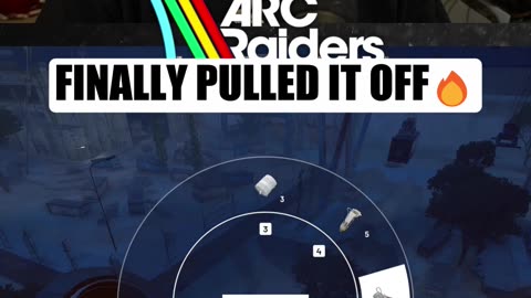 I finally pulled it off!! LFG!! ARC Raiders