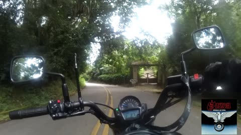 Driving to the chapel in Pacoti CE