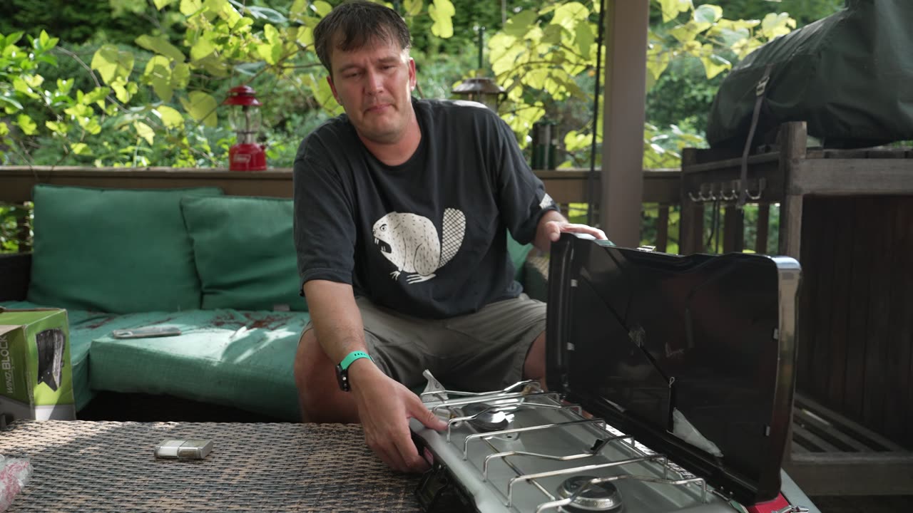 Coleman Triton Campo Stove Overview