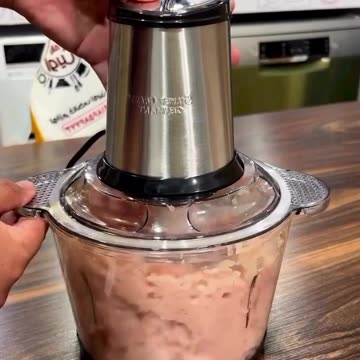 Electric Food Processor with 2 Blades