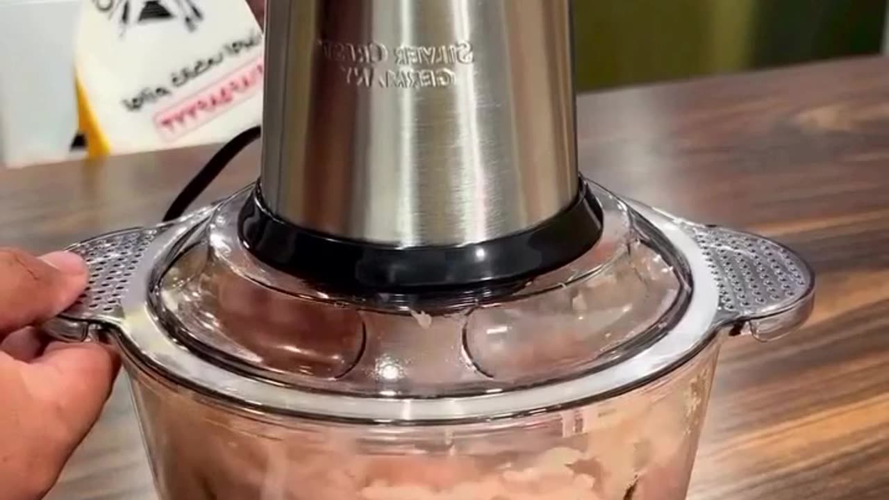 Electric Food Processor with 2 Blades