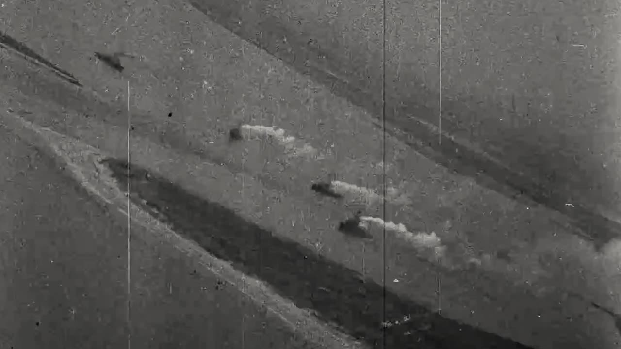 RAF Coastal Command Bristol Beaufighters attacking Axis shipping in 1944