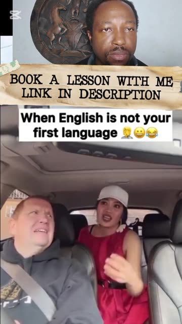 SHE SAID DELETE ME FROM THE CAR INSTEAD OF DROP ME OFF | ENGLISH STRUGGLES ARE REAL 😂